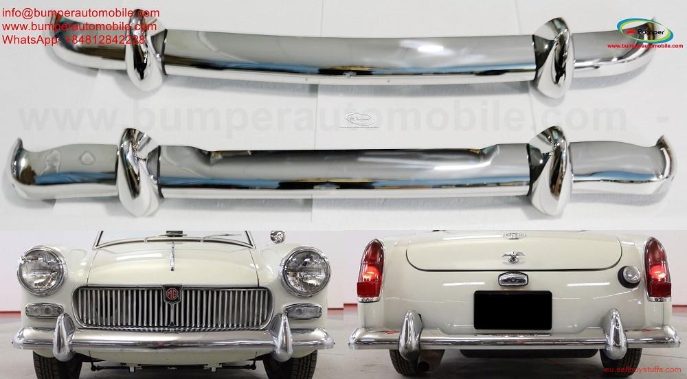 second hand/new: MG Midget MK1 MK2 bumpers (1961–1966) by stainless steel