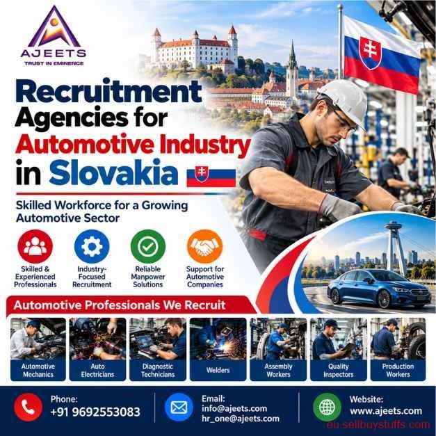 second hand/new: Recruitment Agencies for Automotive Industry in Slovakia – Skilled Workforce