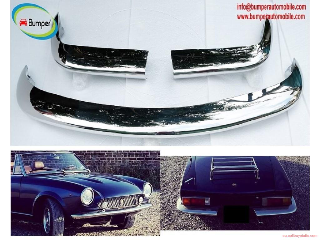 second hand/new: Fiat 124 Spider bumpers year 1966–1975