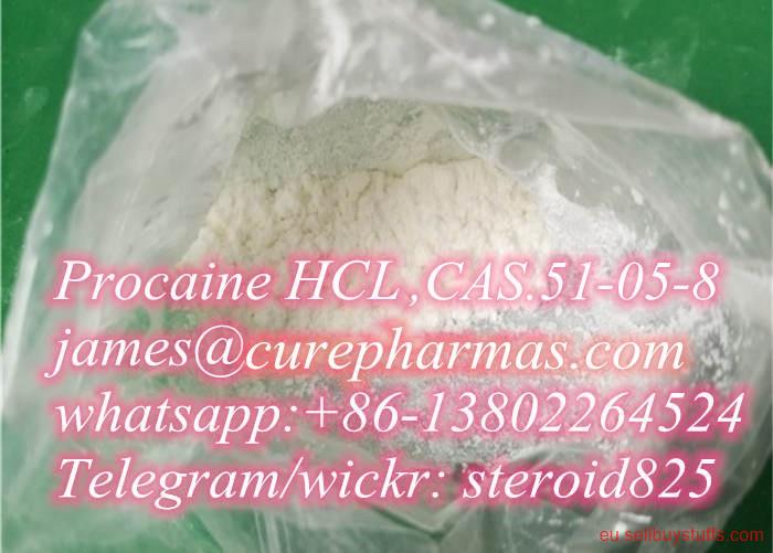 second hand/new: buy Procaine Hydrochloride 51-05-8 Procaine supplier 59-46-1 safe delivery Telegram/wickr: steroid825