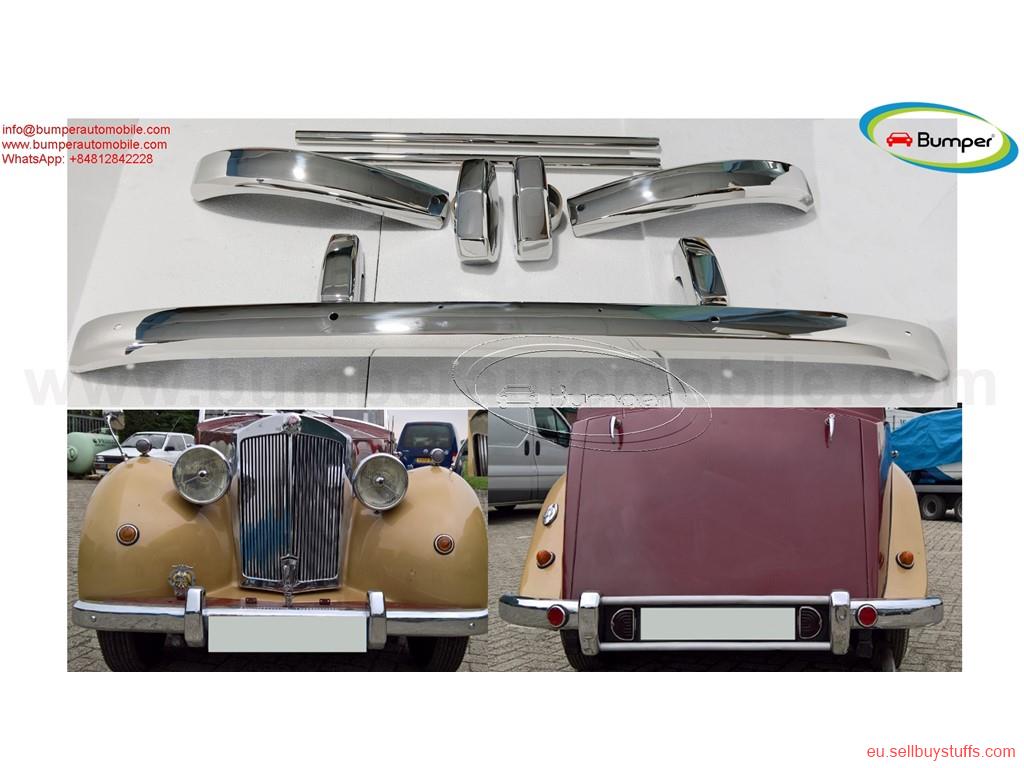 second hand/new: Triumph Renown saloon bumpers year (1946–1954) stainless steel polished