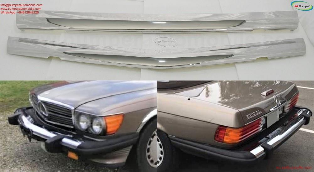 second hand/new: Mercedes R107 C107 W107 SL/ SLC US style bumpers (1971-1989) 