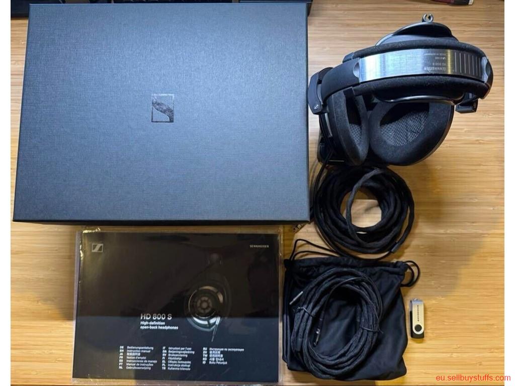 second hand/new: Sennheiser HD800S HD 800 S Studio Professional Over-Ear Headphones W/ Box