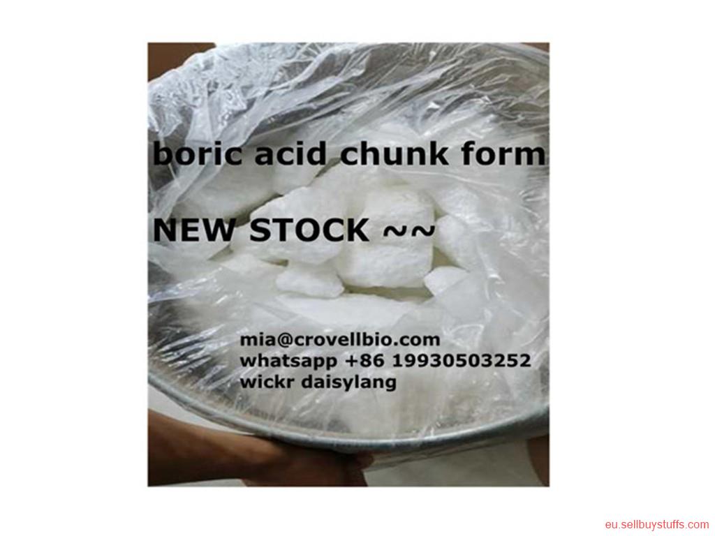 second hand/new: boric acid chunks  ( daisy@crovellbio.com