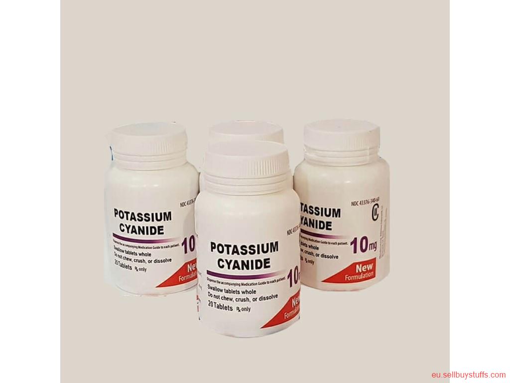 second hand/new: potassium cyanide,nembutal pento(pills and powder, liquid )for sale