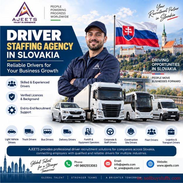 second hand/new:  Truck and Commercial Driver Staffing in Slovakia