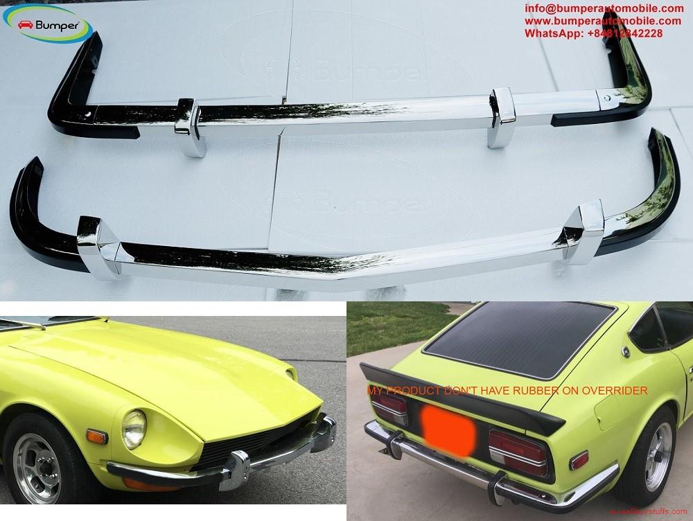 second hand/new: Datsun 240Z 260Z 280Z bumper with overrides(1969-1978) by stainless steel